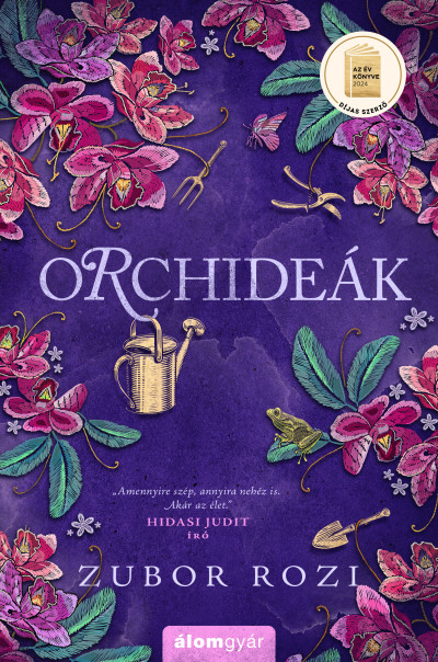 Orchideák Book Cover